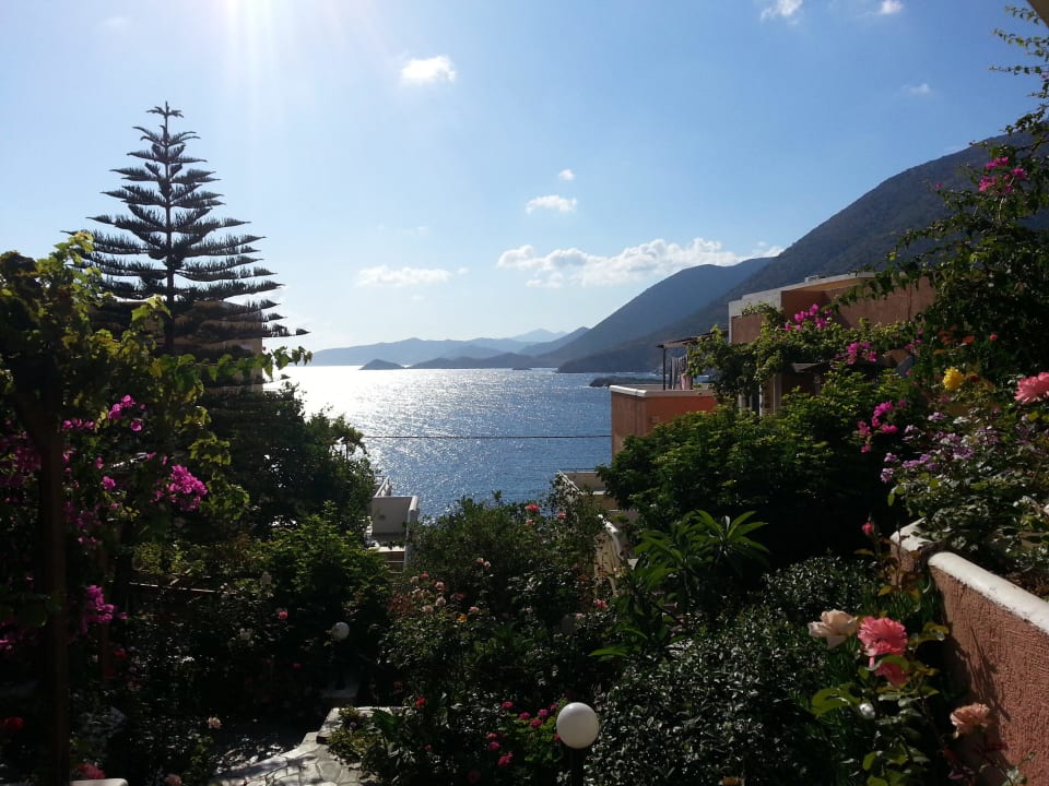 Blick vom Apartement Ormos Atalia Village