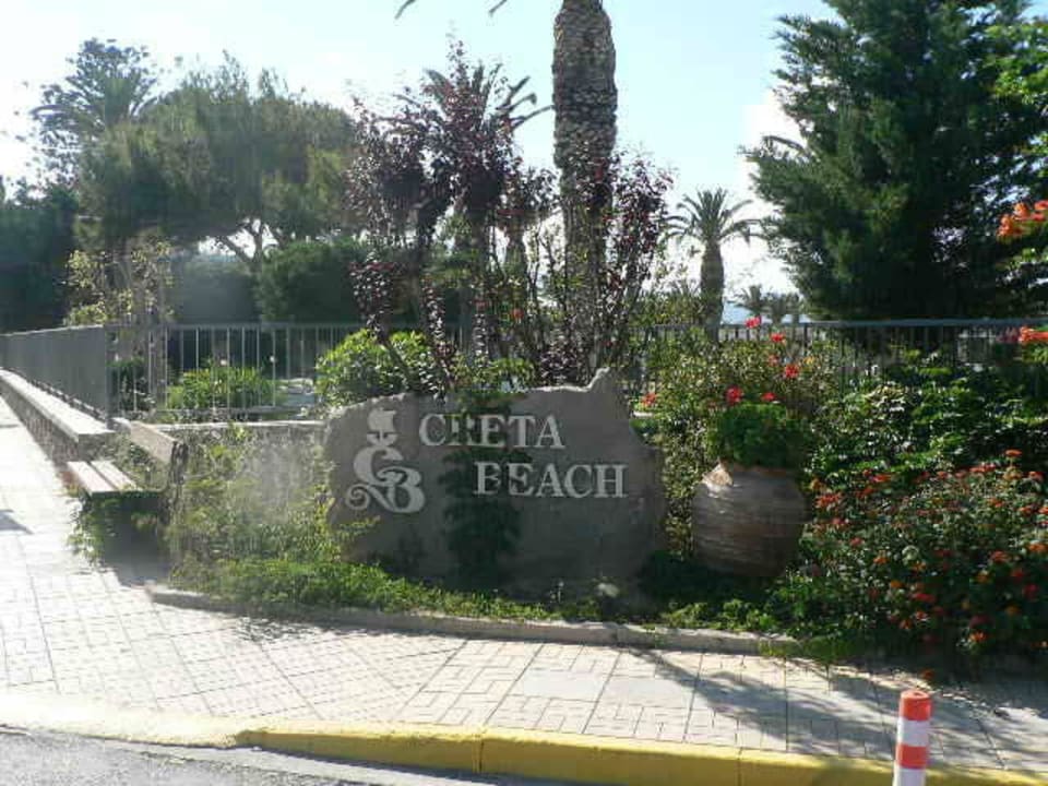 Eingang Civitel Creta Beach