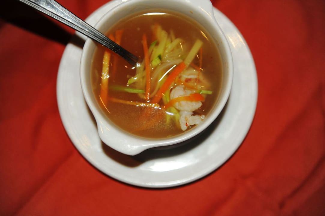 Suppe mit Shrimps Xanadu Club Makady Bay