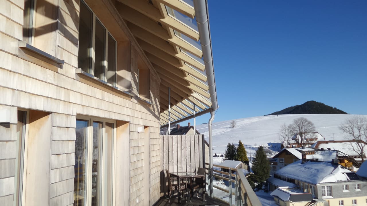 Balkon derWaldfrieden naturparkhotel