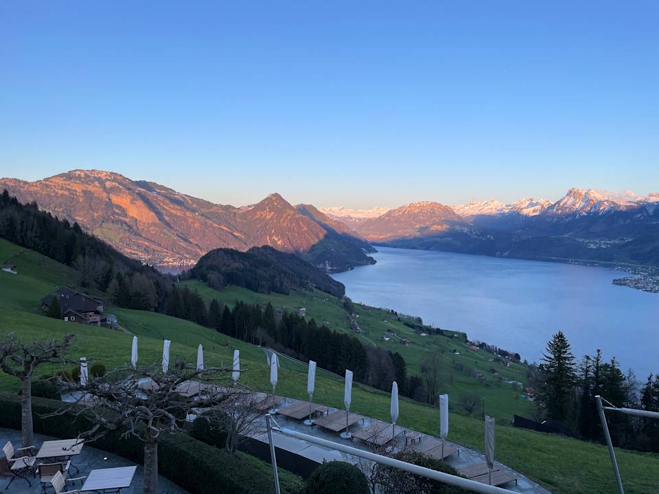 Ausblick Hotel Villa Honegg