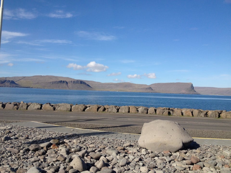 Ausblick  Fosshotel Westfjords