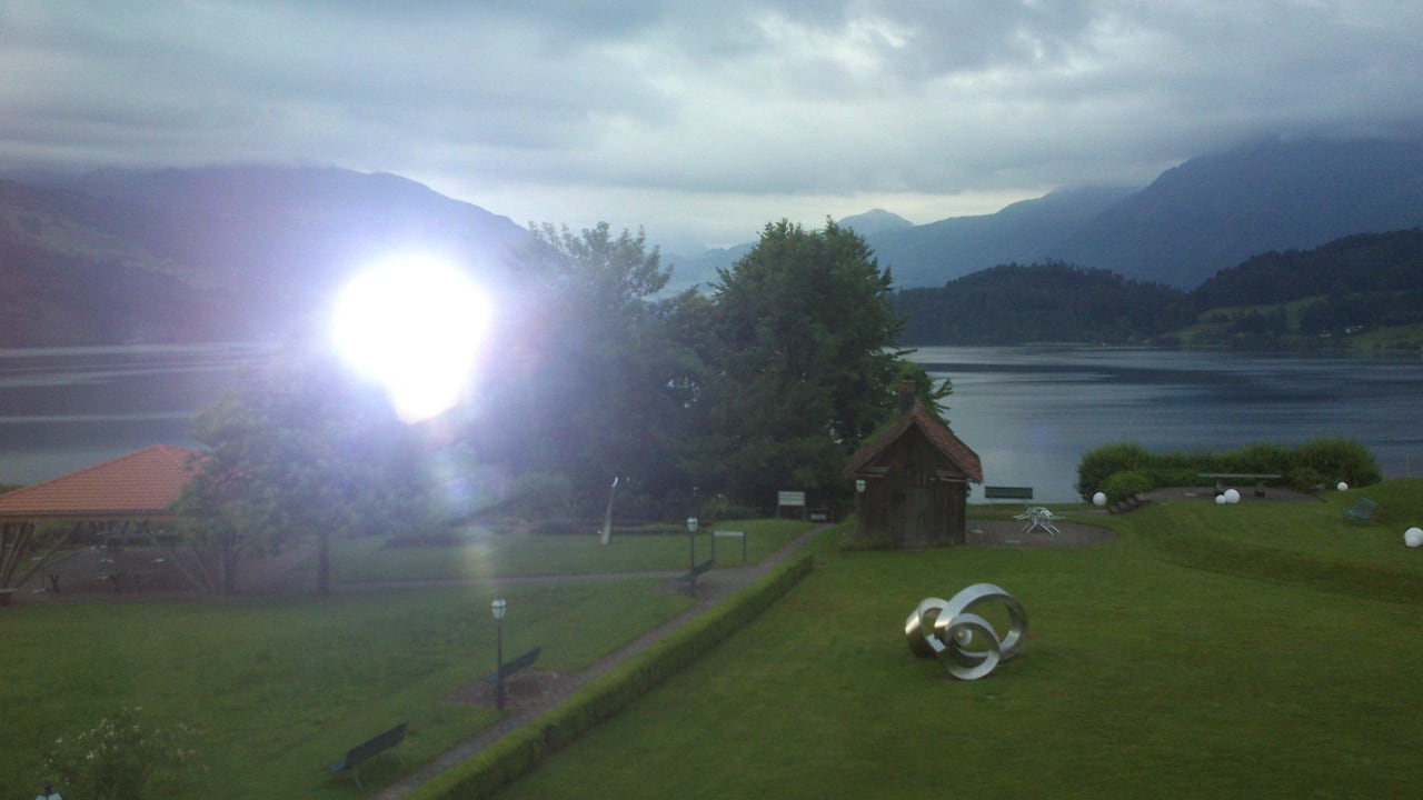 Ausblick von Zimmer 301 Hotel Waldheim