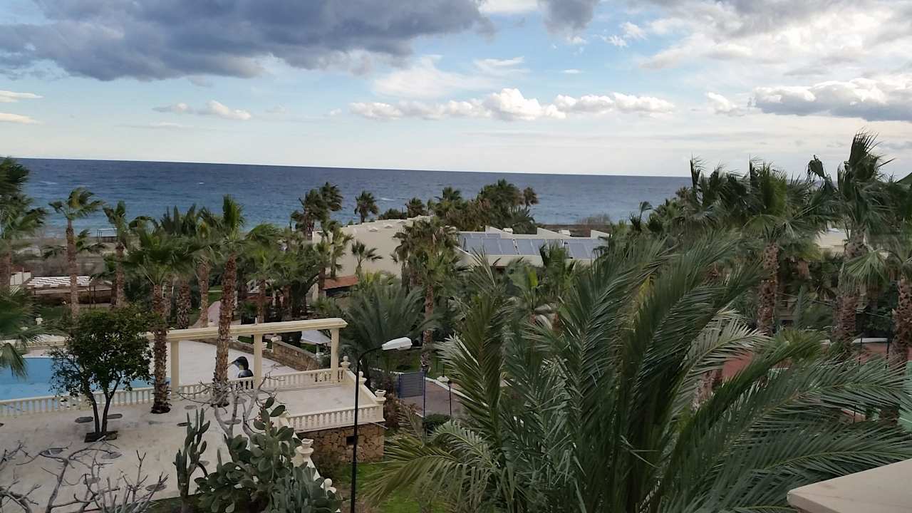 Blick vom Wintergarten Oscar Resort Hotel