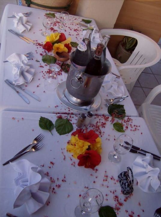 Essenstisch Zita Beach Resort