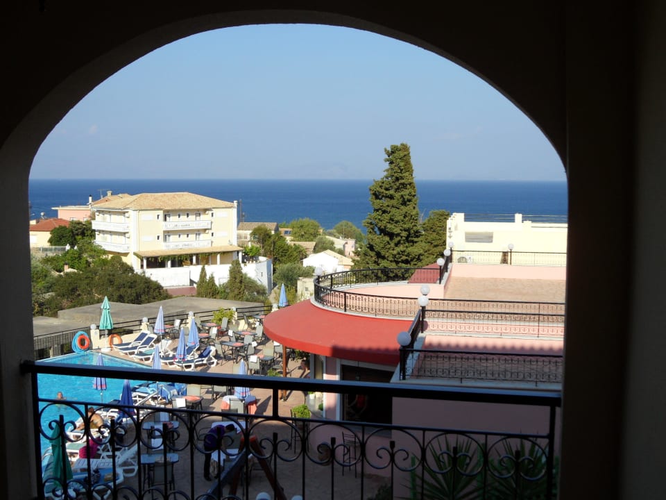Blick vom Balkon CORFU PELAGOS HOTEL