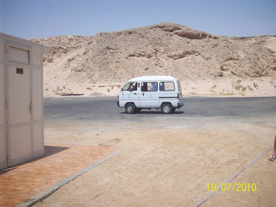 Shuttle Service zum Strand Siva Golden Bay Makadi
