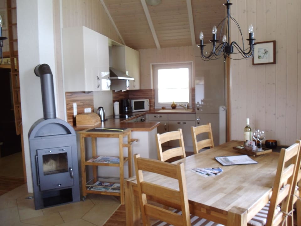 Essbereich und Küche Bauer Martin | Ostsee Ferienhof Bendfeldt bei Grömitz