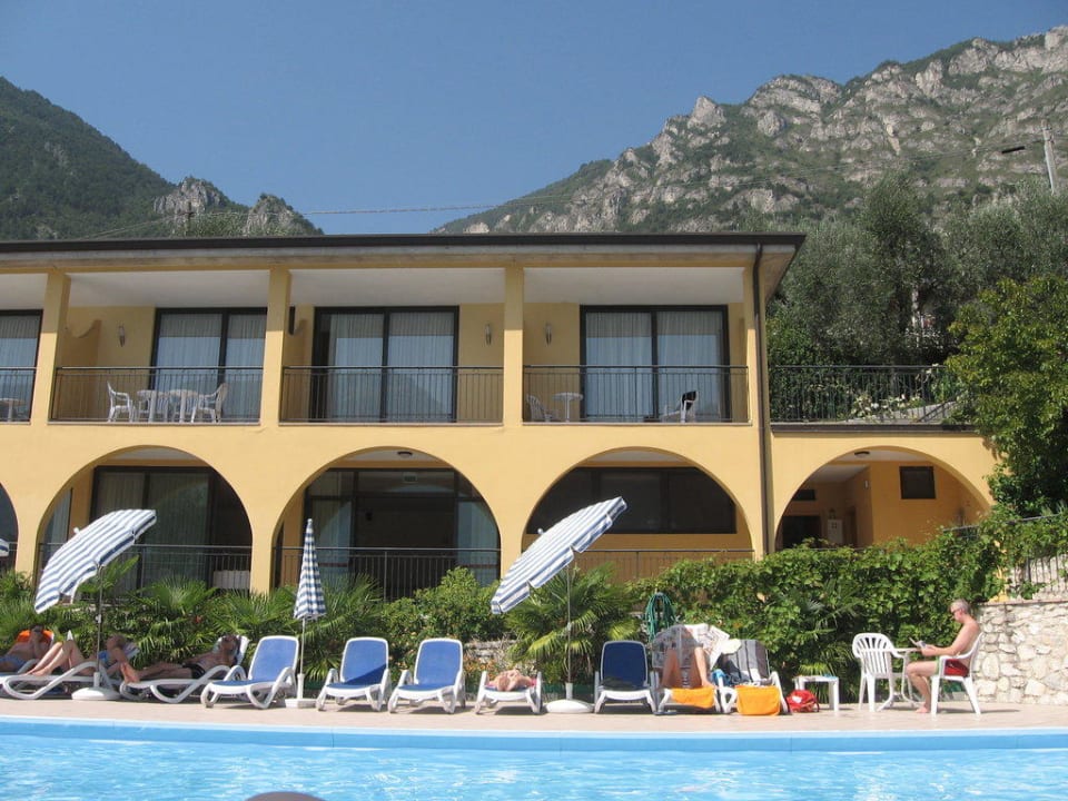 Blick auf das Hotel Hotel Mercedes