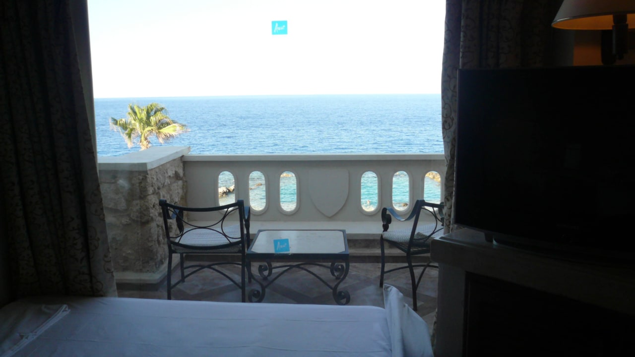 Balkon mit Meerblick Pickalbatros Citadel Resort