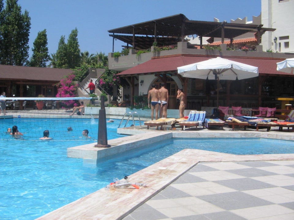 Pool mit Bar Gaia Garden Hotel