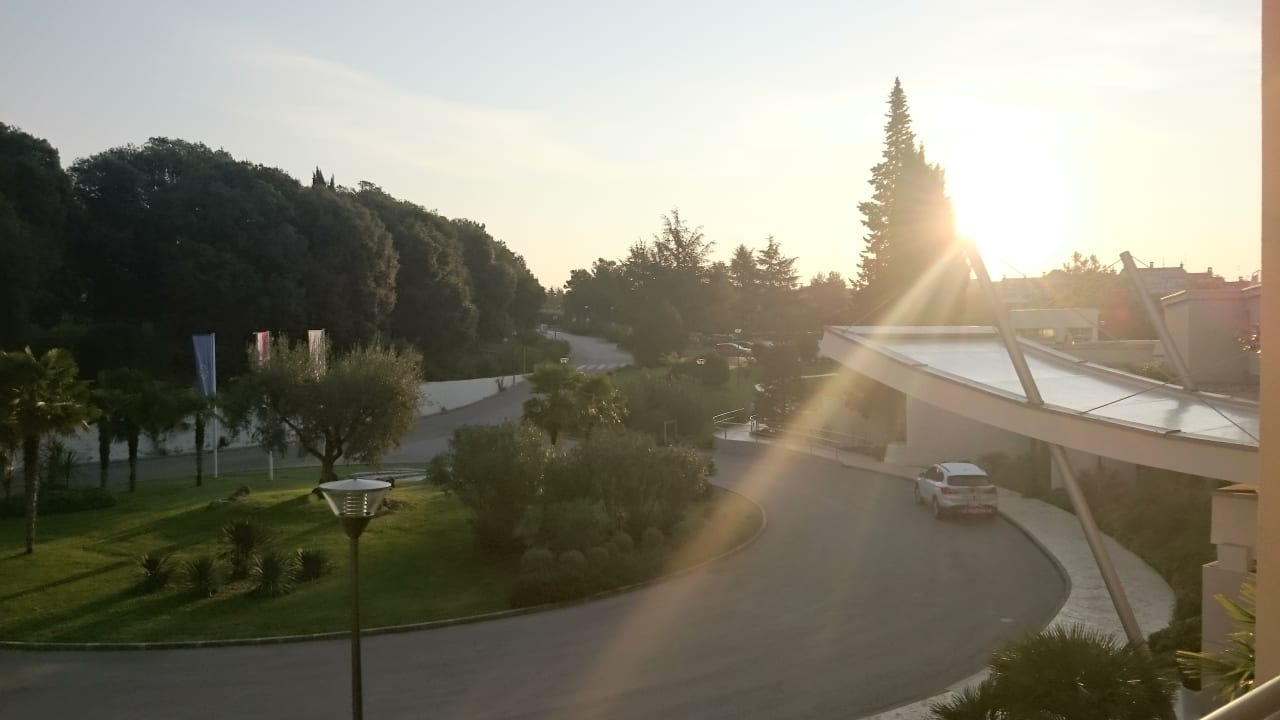 Ausblick Valamar Parentino Hotel