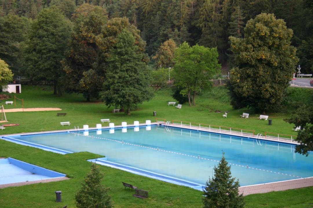 Aussicht aus Zimmer Nr.405 Vital-Hotel am Thüringer Wald