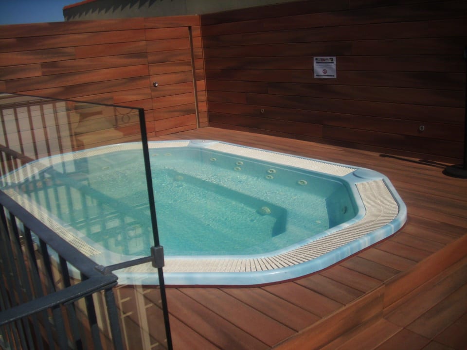 Whirlpool auf dem Dach Hotel Catalonia Atocha