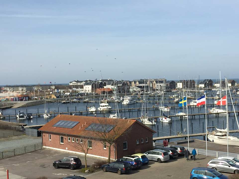 Ausblick Hafenhotel Meereszeiten