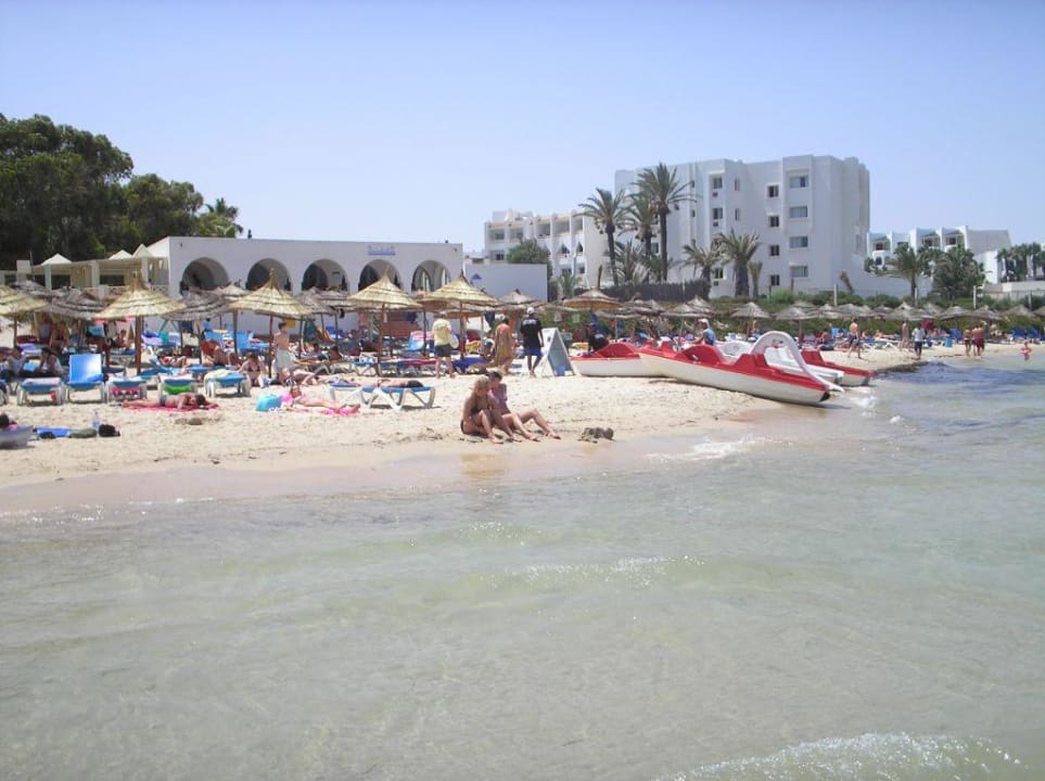 Hotelowa plaża Marhaba Royal Salem