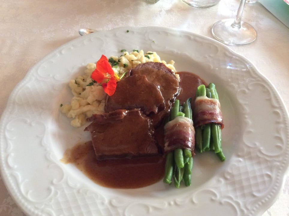 Hauptgericht Beispiel Panoramahotel Wildschütz