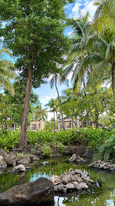 Gartenanlage Hilton Mauritius Resort & Spa