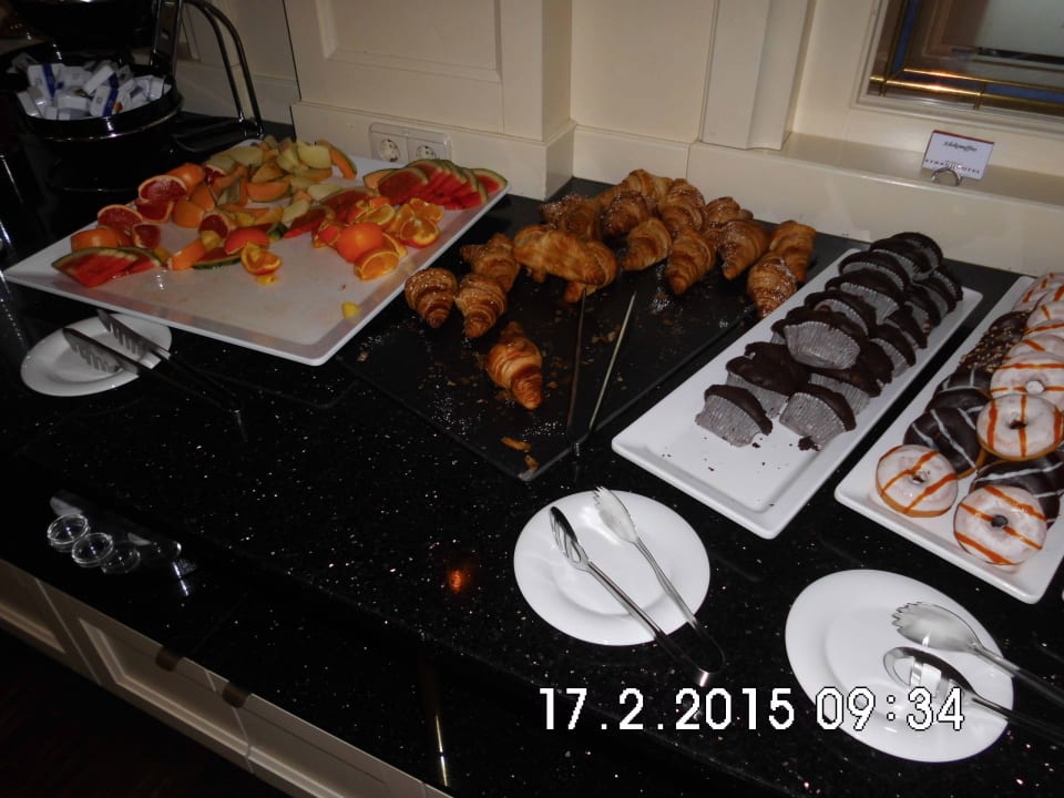 Ein Teil des Frühstücksbuffets Morada Strandhotel Ostseebad Kühlungsborn