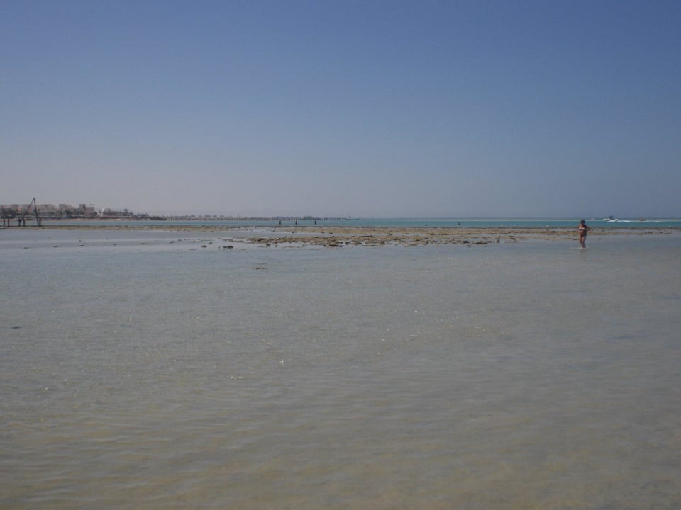 Das Meer bei Ebbe Le Jardin Aqua Park Resort