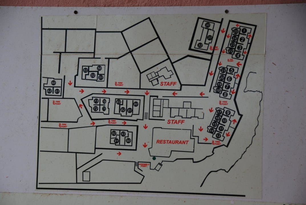 Plan Bungalows Comino Hotel & Bungalows