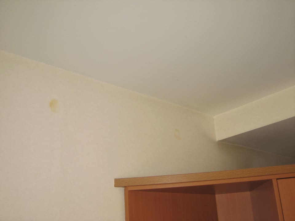 Wasserflecke an der Wand Hotel Baltic Stralsund