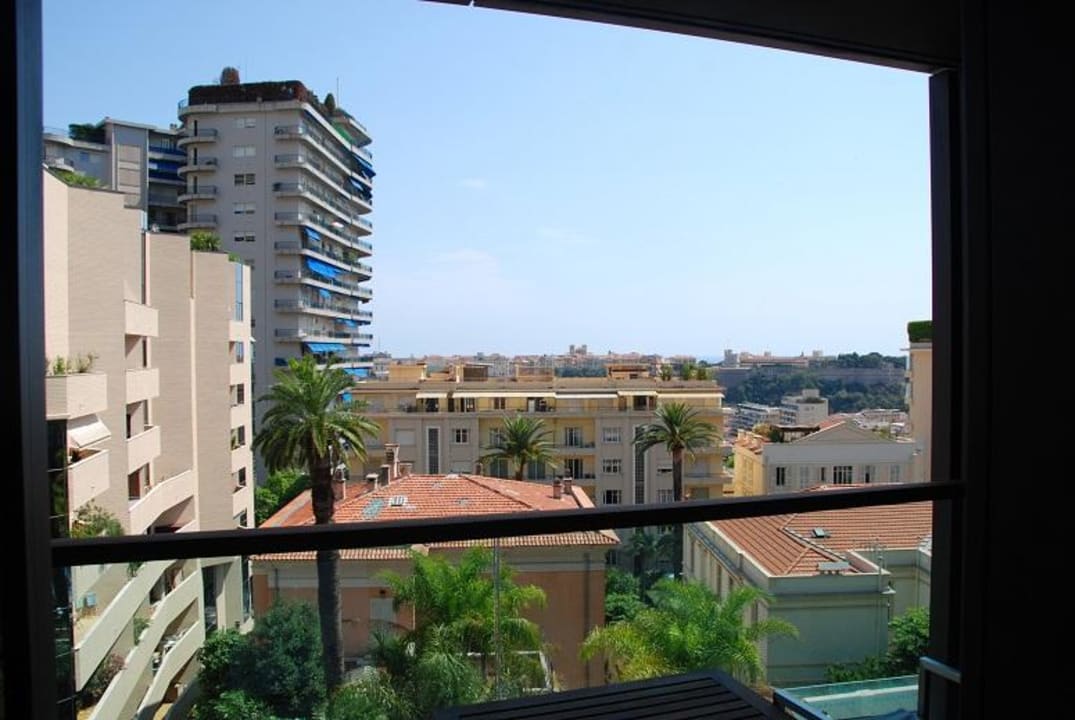 Ausblick vom Balkon Hotel Novotel Monte Carlo