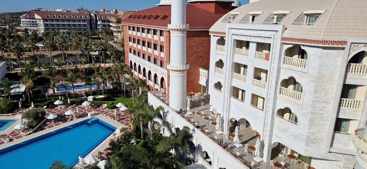 Ausblick Royal Taj Mahal Hotel
