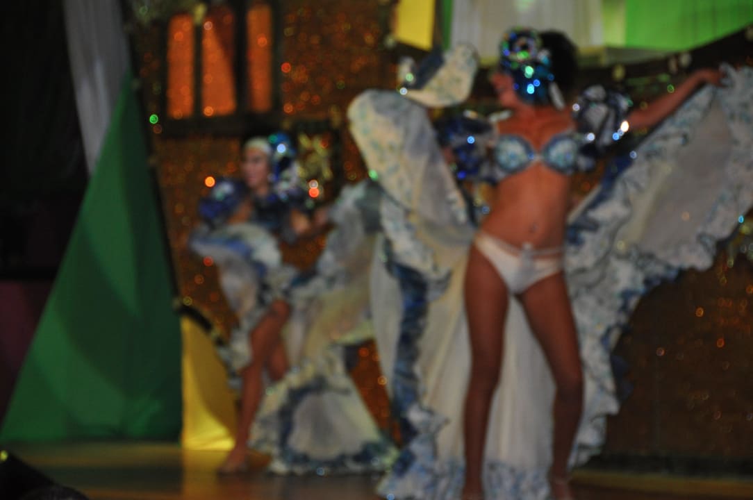 Immer tolle Kostüme und Shows Hotel Riu Tequila