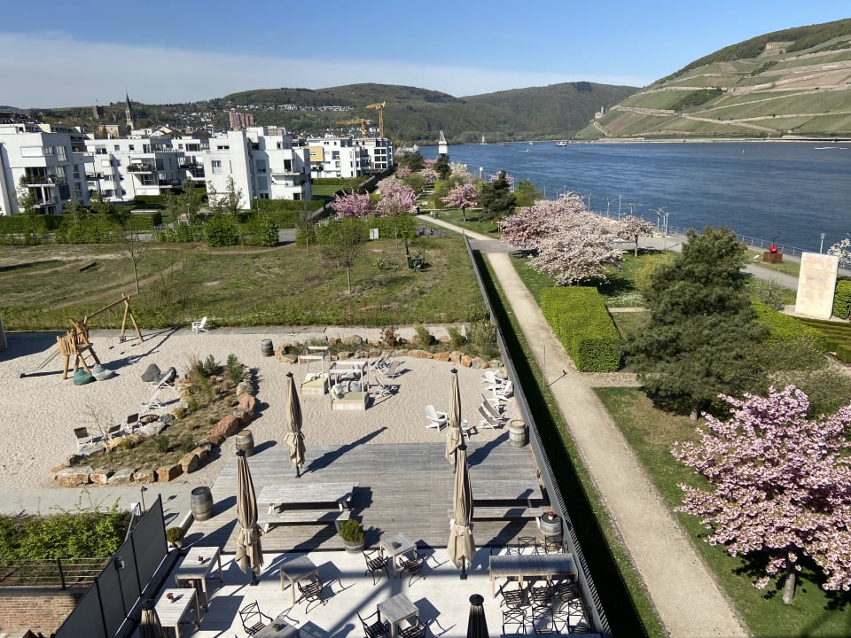Ausblick PAPA RHEIN - Hotel & Spa