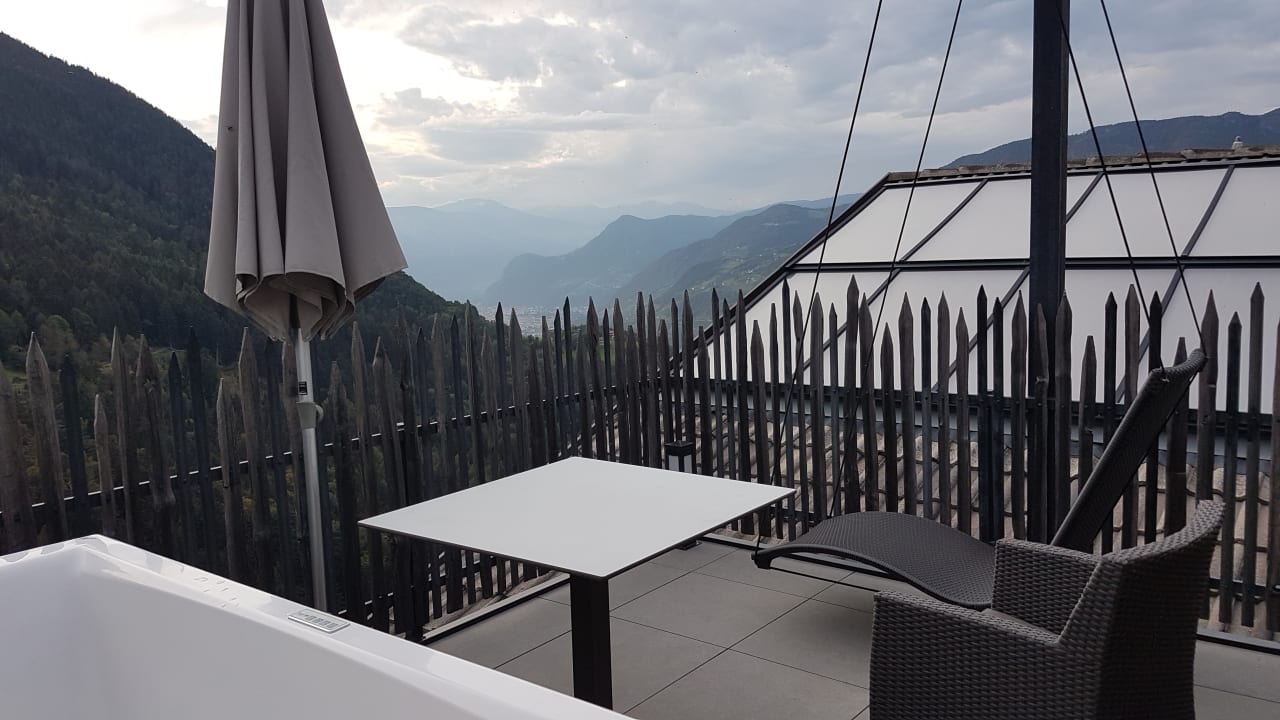 Ausblick Sonnleiten Dolomiten Residence