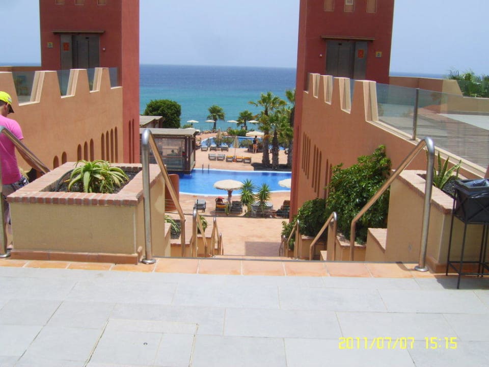 Treppe zum Pool H10 Tindaya