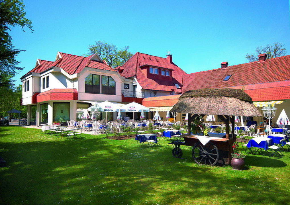 Unser großer Sommergarten Hotel Wöbken