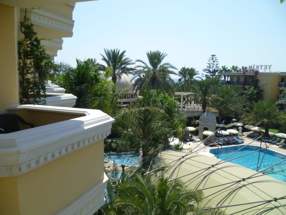 Ausblick vom Doppelzimmer Hotel Yetkin