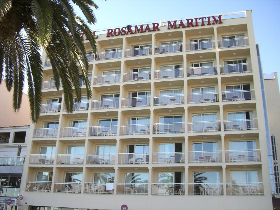Außenansicht Hotel Rosamar Maritim