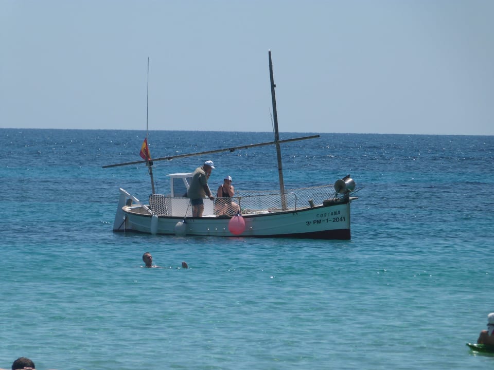 Vom Strand aus Hotel Club S'Illot