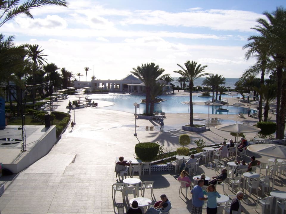 Poolterrasse Hotel El Mouradi Djerba Menzel