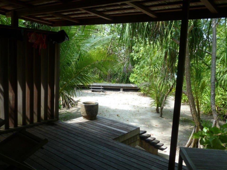 Ausblick Gartenbungi 23 Gangehi Island Resort