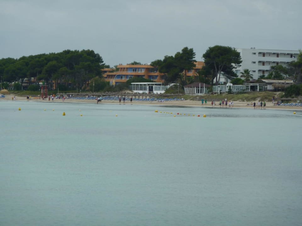 Blick vom Steg Iberostar Waves Playa de Muro