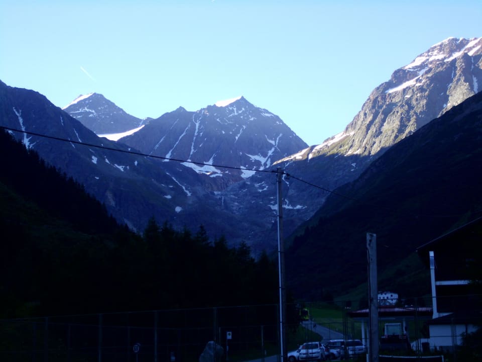 Ausblick vom Balkon Natur-Residenz Anger Alm
