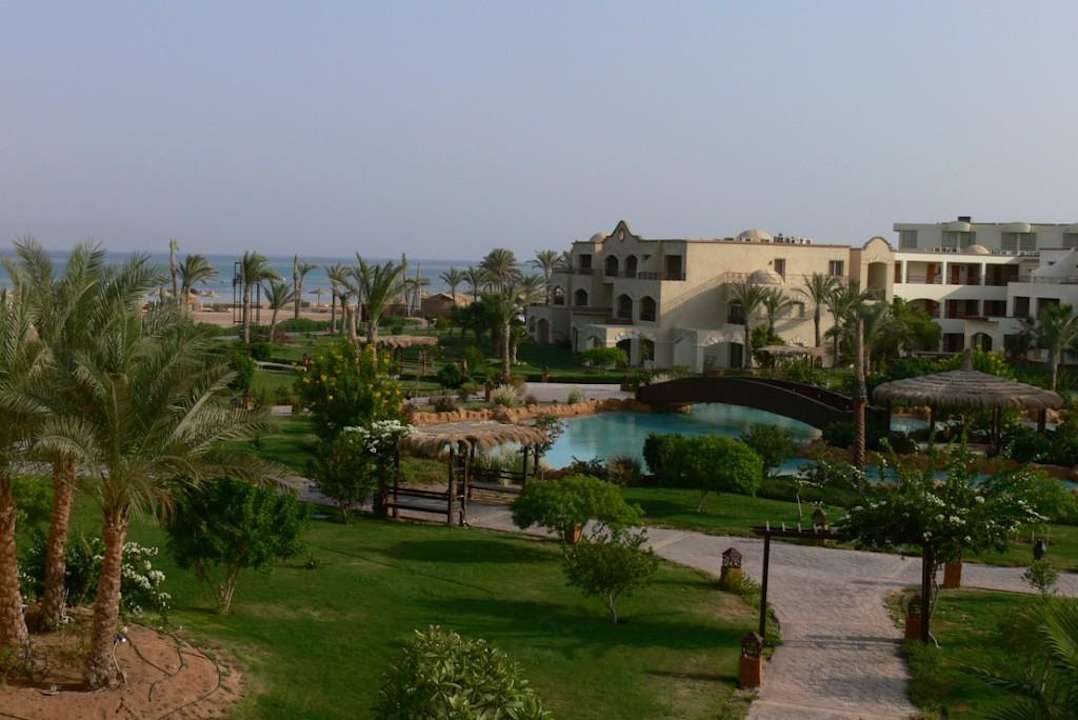 Widok z tarasu pokoju Regency Plaza Aqua Park & Spa