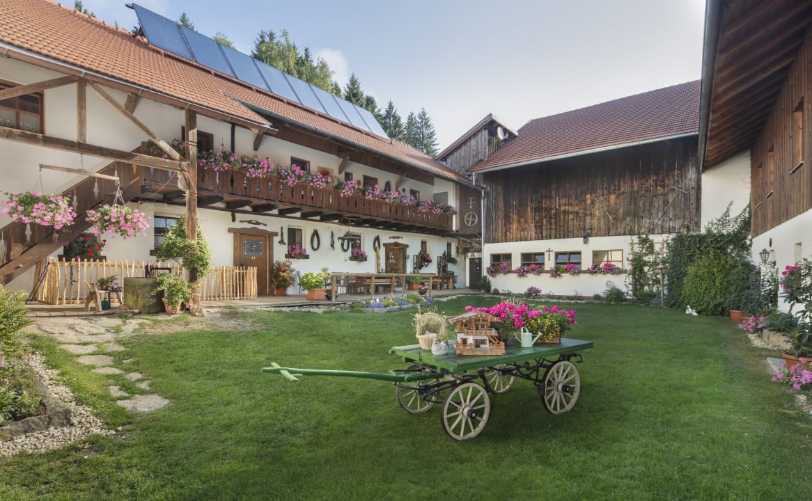 Gartenanlage Bayerwald-Ferienhof Schmid