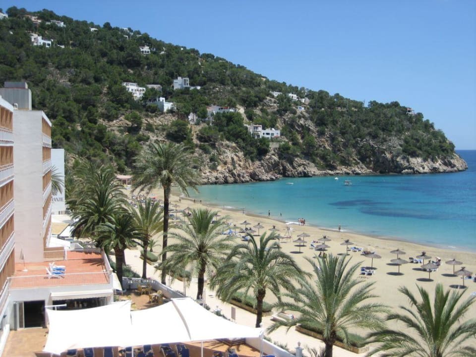 Aussicht vom Balkon Zimmer 437 Grupotel Imperio Playa