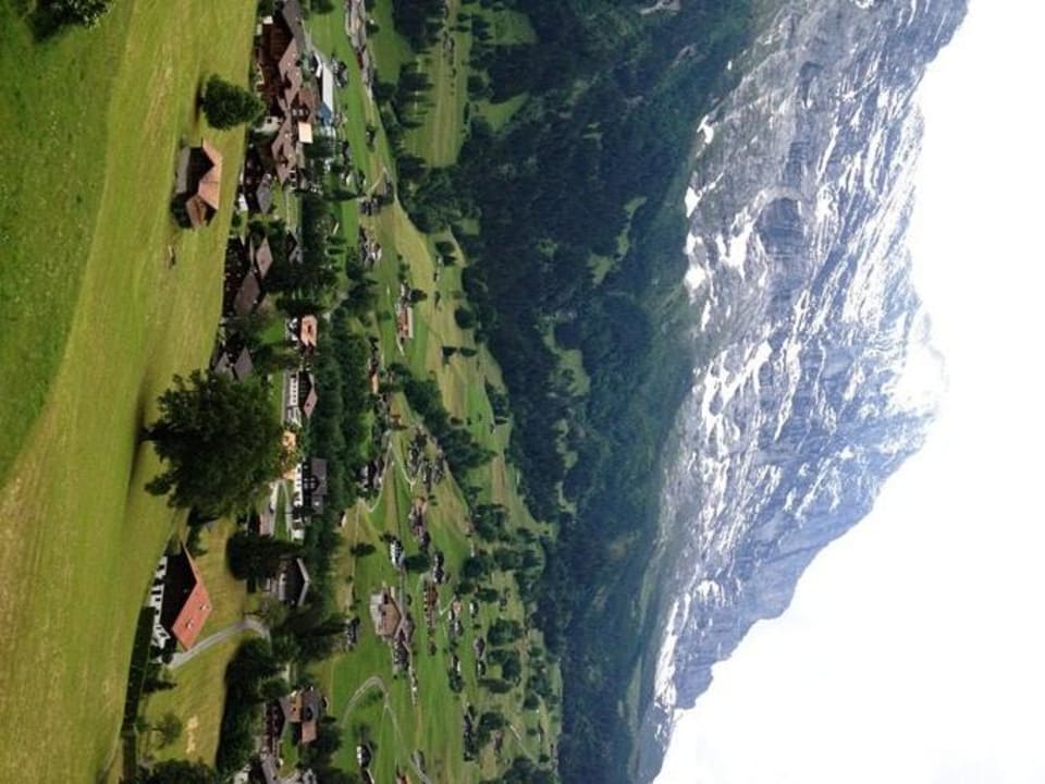 Ausblick auf die Eigen Nordwand Jungfrau Lodge, Swiss Mountain Hotel