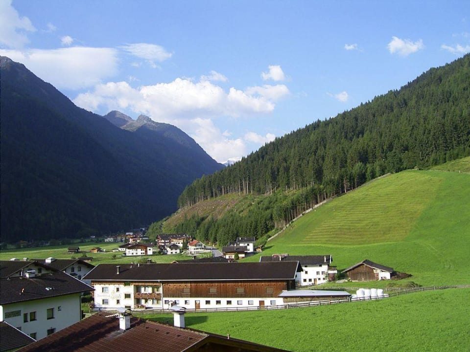 Blick vom Balkon Appartements zur Sonne