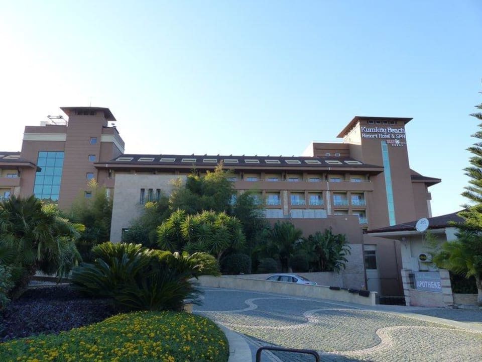 Frontansicht Sunis Kumköy Beach Resort Hotel & Spa