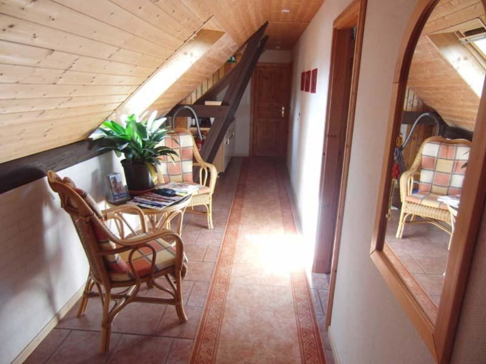 Flur oben Pension am See