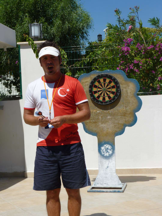 Dart Time mit Sezer immer wieder lustig! Adalya Ocean Deluxe