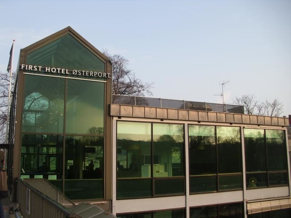 Eingang des Hotels Hotel Osterport