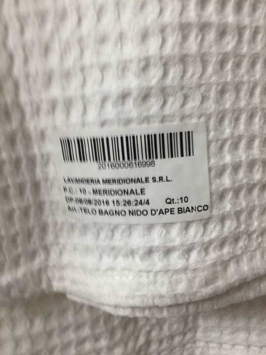 Hauchdünne Duschhandtüscher Hotel Piccolo Paradiso